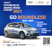 VINFAST FUTURE BLUE GRAPHIC DESIGN CONTEST 2021